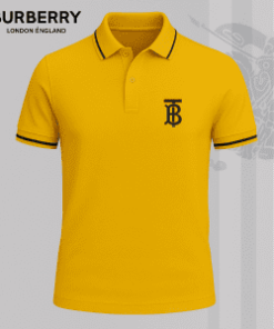 I Wear Yellow Because It Feels Soft T-Shirt – Burberry Yellow Polo with Monogram Logo Detail | clean aesthetic